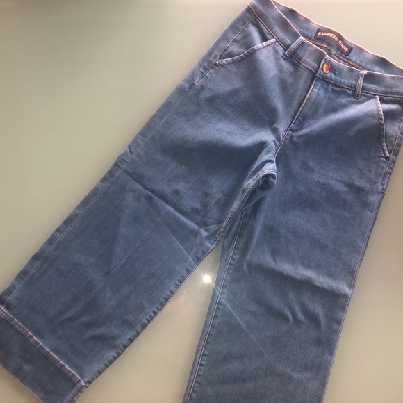 Express wide leg capris - Picture 3 of 3